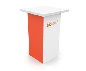 trade show pedestals