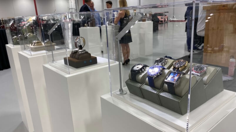 Hamilton Jewelers Car Show Custom Pedestals
