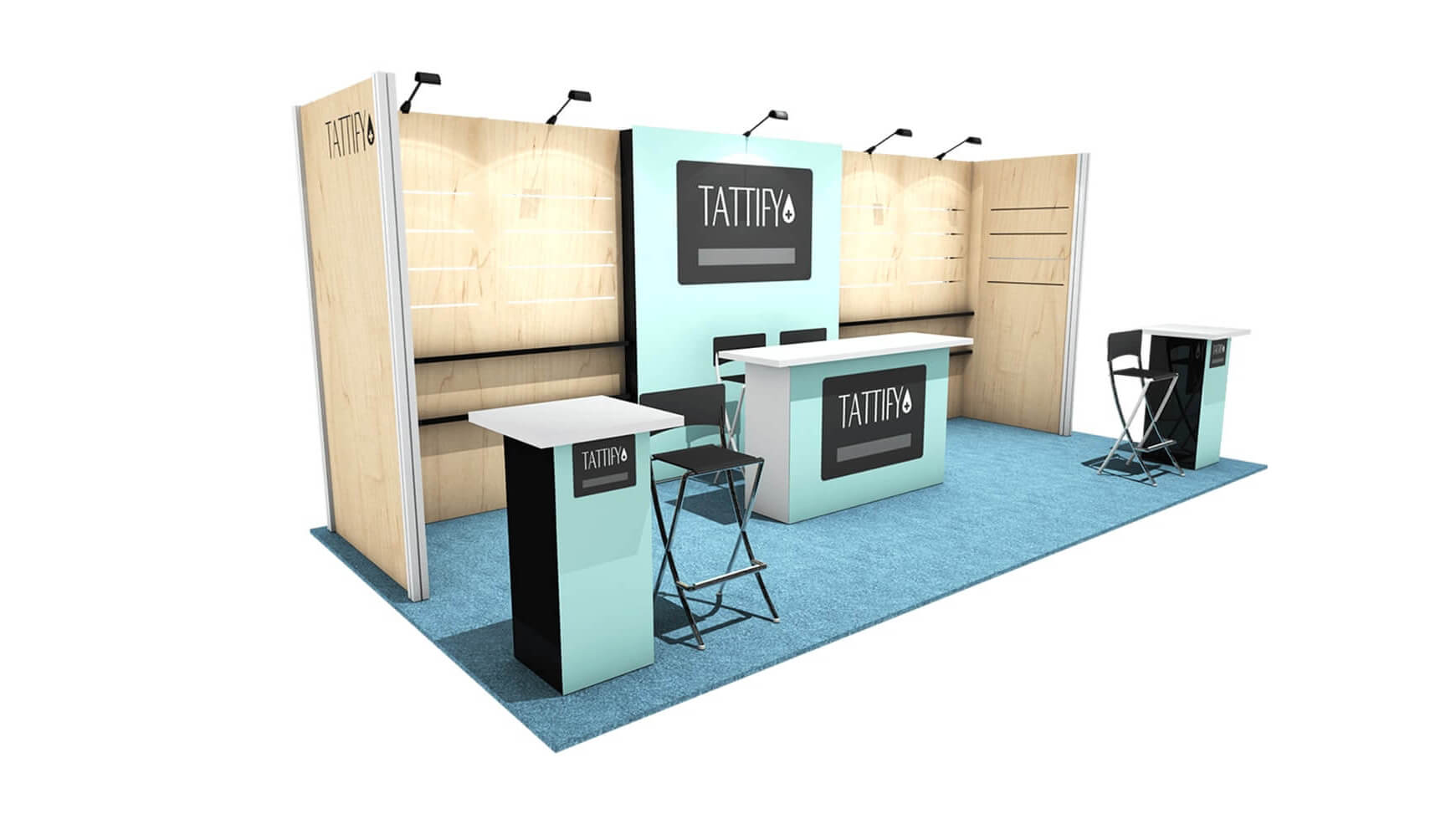 What makes a super great 10 x 20 trade show rental booth?